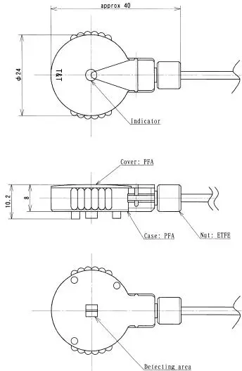 diagram of TFP series leak detector